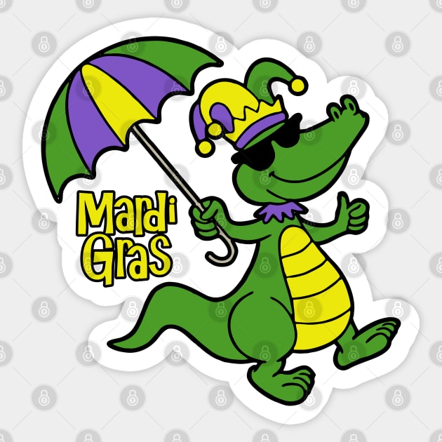 Mardi gras alligator shirt online